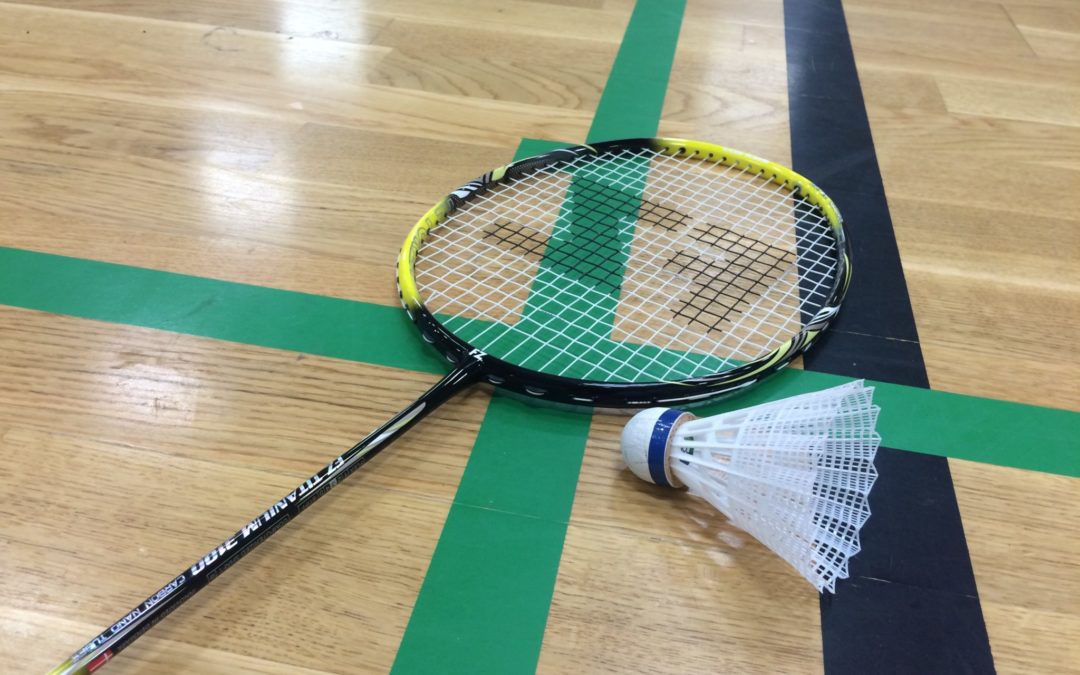 Pladser på PIFs Badmintonhold i Spentrup Hallen